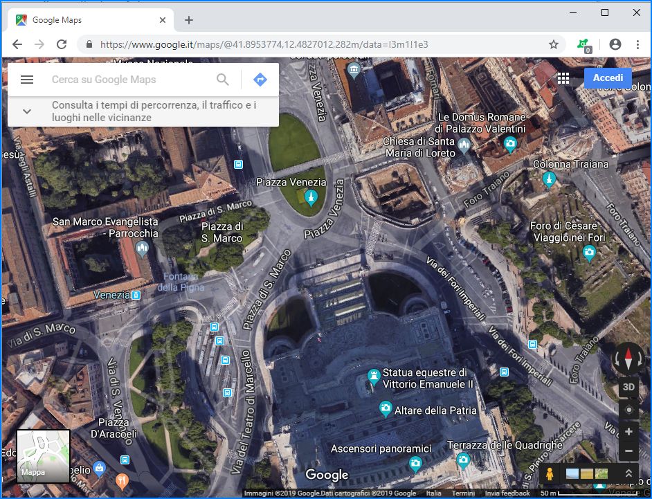 Screenshoot Google Maps